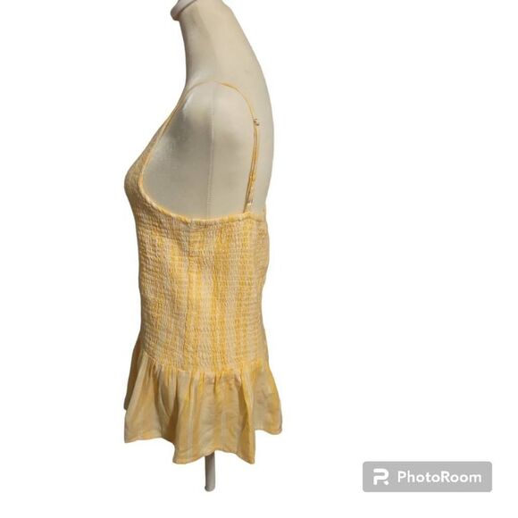 Versona Sleeveless Yellow String Tank Size Large Women's - Picture 4 of 5